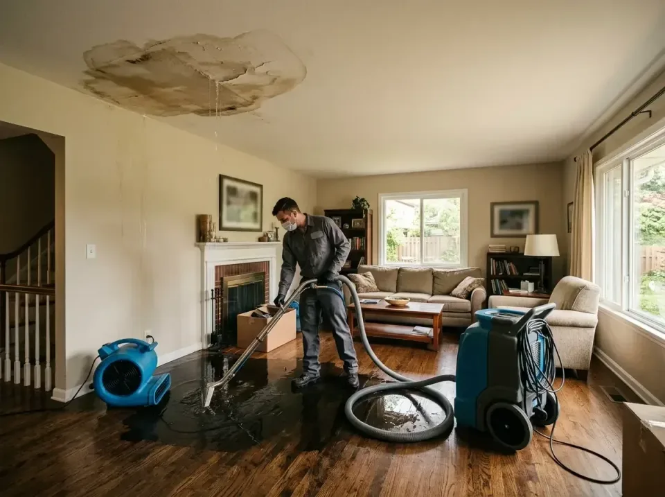attic-pipe-burst-ceiling-drip-008 — frequently asked questions, Water Damage Restoration & Carpet Care in New Milford, NJ